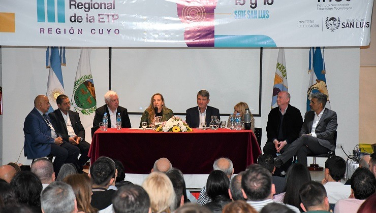 Con San Luis como anfitriona, comenzó el III Encuentro Regional Cuyo de Educación Técnico Profesional