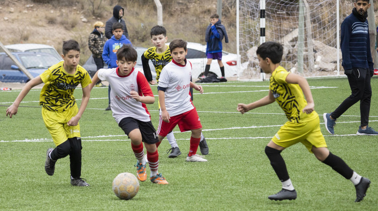 Defensores de Potrero de los Funes ya disfruta de su nueva cancha de césped sintético