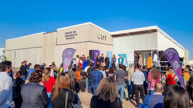 Inauguraron el Centro de Desarrollo Infantil “Tona Salino”