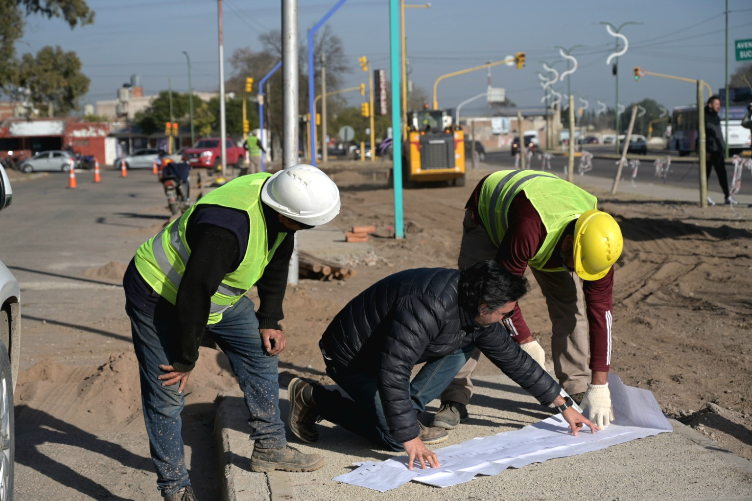 El Gobierno de San Luis comenz&oacute; los trabajos en la obra que llenar&aacute; de vida la Av. Eva Per&oacute;n