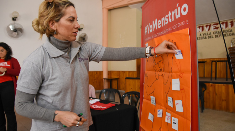 Desmitificar costumbres y cambiar los paradigmas de la menstruación a través de talleres y capacitaciones 