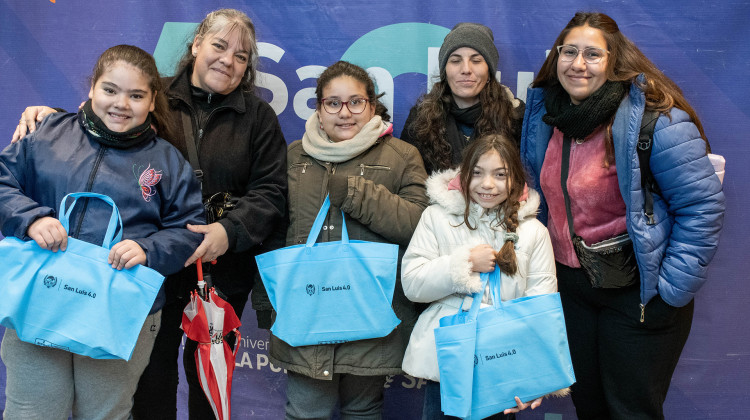 Con un gran operativo culminó la entrega de dispositivos en la ciudad de San Luis