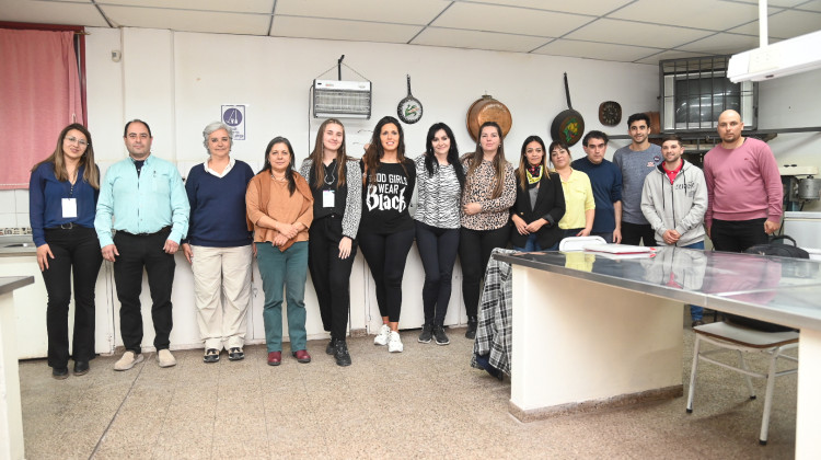 Jornada de trabajo con escuelas técnicas de Villa Mercedes