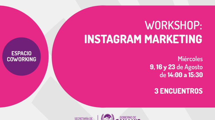 Abrieron las inscripciones para el workshop gratuito “Marketing para Instagram”