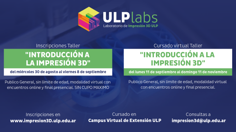 La ULP abre las inscripciones a un nuevo taller de introducción a la impresión 3D