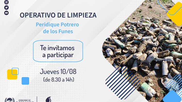 Limpiemos entre todos: Dique Potrero de los Funes