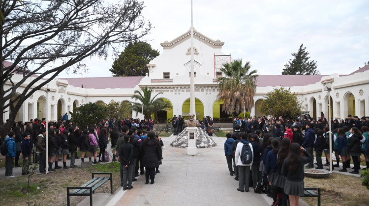 El Colegio Provincial N°2 “Juan Esteban Pedernera” retomó sus actividades cotidianas