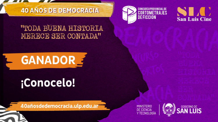 El corto “El Voto de Antonia” ganó el concurso “40 años de Democracia”