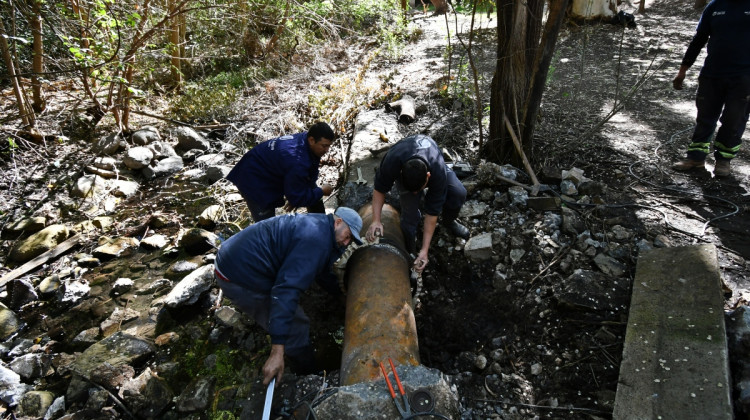 Finalizaron las tareas de mantenimiento en el Acueducto Potrero de los Funes