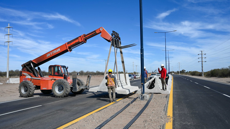 Circunvalación: la obra vial que rodea la capital puntana entró en su etapa de finalización