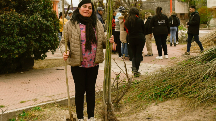 “Más árboles, más vida”: entregaron especies en el departamento San Martín 