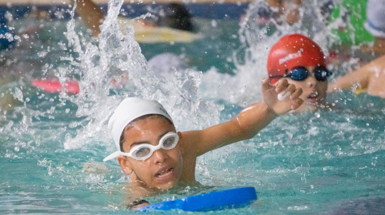 Con más de 100 estudiantes, se llevó adelante el Encuentro Intercolegial de Natación