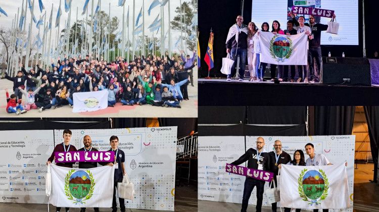 Las escuelas de San Luis brillaron en la Feria de Ciencias 2023