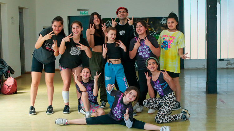 Workshop en el Molino: más de 20 bailarines se capacitaron en danzas