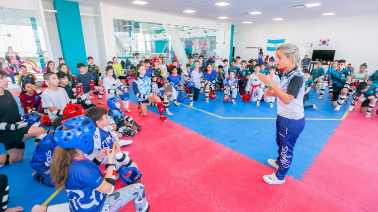 El taekwondo nacional se instaló en el Campus ULP