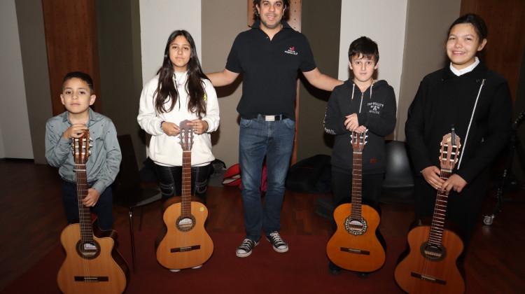 Casa de la Música sigue grabando a través del Proyecto Infancias