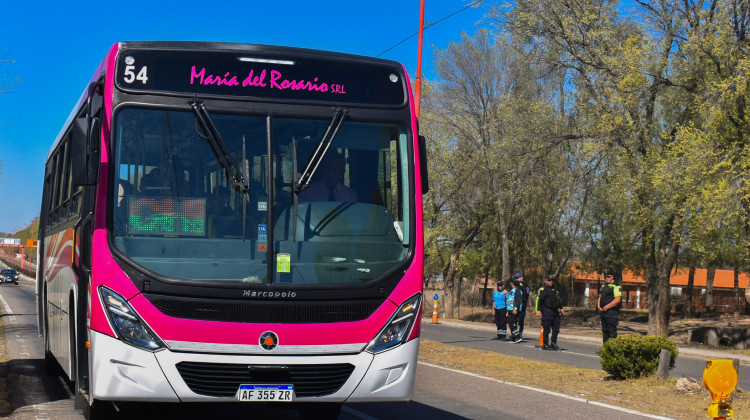 El transporte interurbano será gratuito este domingo