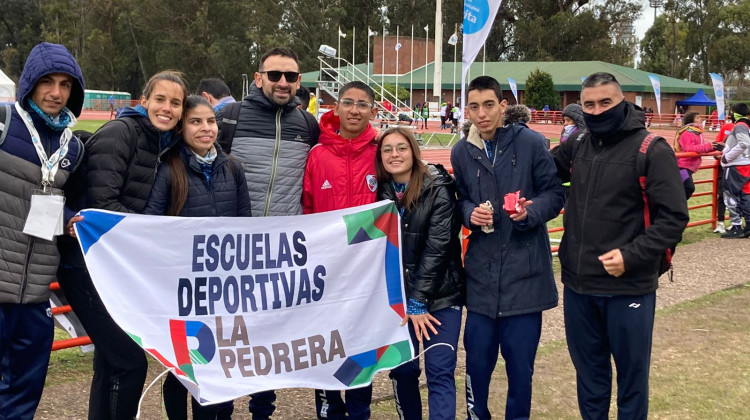 Gran aporte de las Escuelas Deportivas de La Pedrera en los Juegos Evita 2023