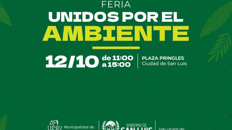 Feria “Unidos por el Ambiente”, una oportunidad para la concientización del problema del cambio climático