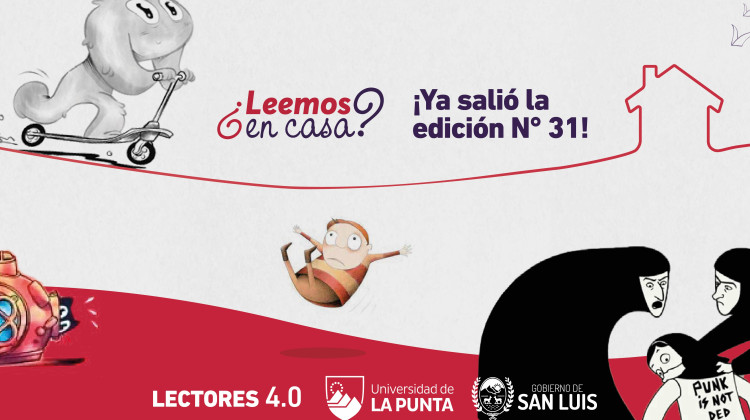 La “¿Leemos en Casa?” N° 31 ya está en línea