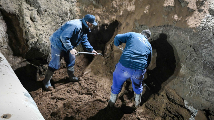 Finalizaron las tareas de reparación en el acueducto Río Grande – Los Puquios