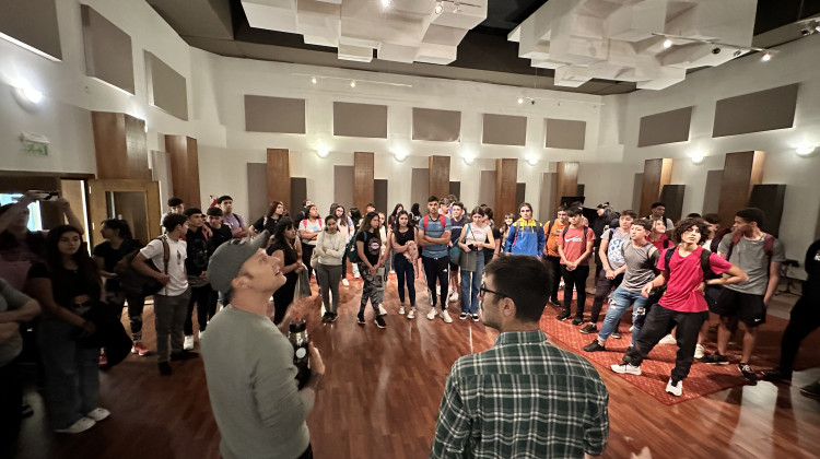 Más alumnos de la provincia de San Luis, llegaron a conocer las instalaciones de la Casa de la Música