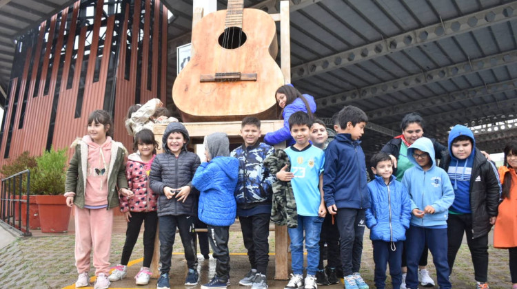 Los destacados de Intercolegiales ya viven las experiencias culturales en Villa Mercedes