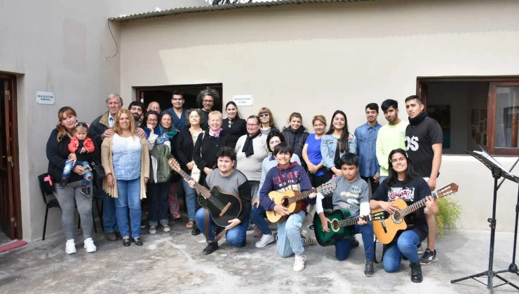 La comunidad participó de una exposición de arte en San Francisco