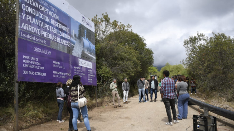 Obra hídrica en Piedra Blanca: seguridad y eficiencia en el transporte de agua cruda