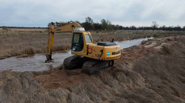 Finalizó el encauzamiento del Arroyo Zanjón del Cerro Negro