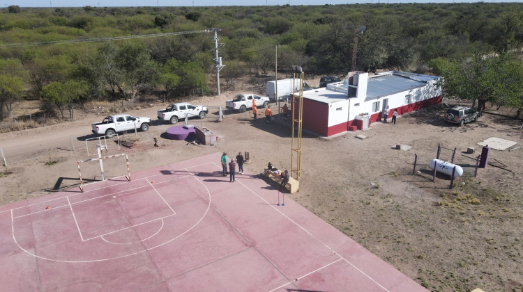 La Escuela “Pintor Vicente Vacca” del paraje El Señuelo cuenta con un renovado edificio