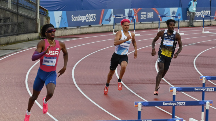 Bruno “el Cardenal” De Genaro pasó a la final en la especialidad 400 metros con vallas