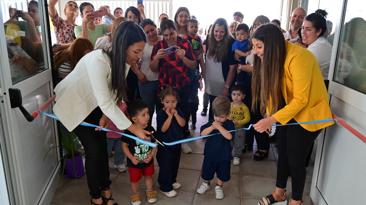 Inauguraron un nuevo Centro de Desarrollo Infantil en el barrio 500 Viviendas Norte