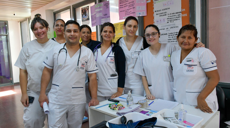 Estudiantes de enfermería brindaron charlas sobre prevención y promoción de la salud