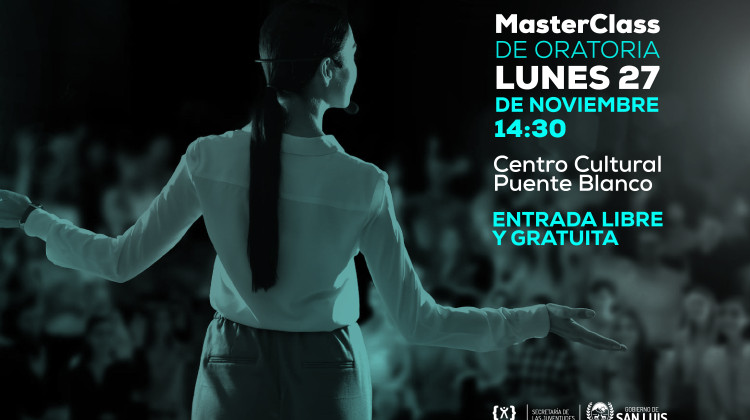 Desarrollá tus habilidades comunicacionales con la Masterclass de Oratoria