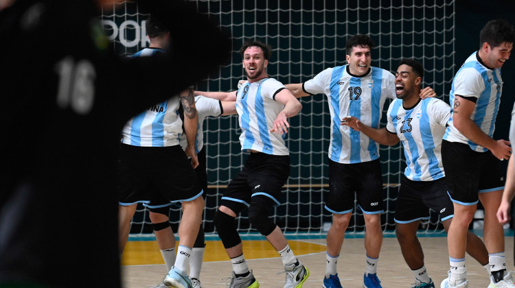 James Parker ganó la medalla de oro con la selección masculina de Handabll