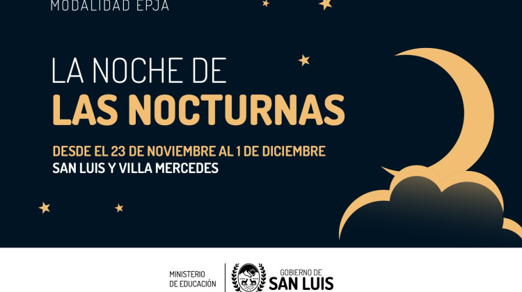 Se viene la 2ª edición de la “Noche de las Nocturnas”