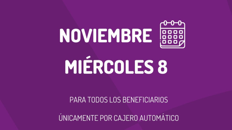 Este miércoles cobrarán los beneficiarios de Inclusión