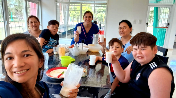 El CAPS de Fraga realizó el cierre anual de su taller de hábitos saludables para niños