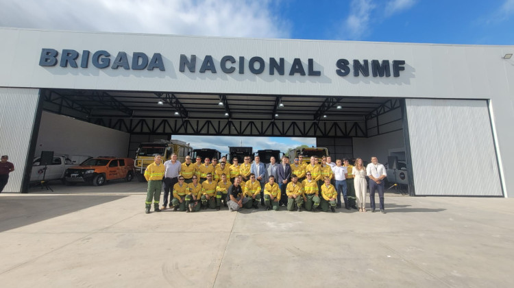 Inauguraron la moderna Estación de Bomberos del Aeropuerto Internacional Valle del Conlara