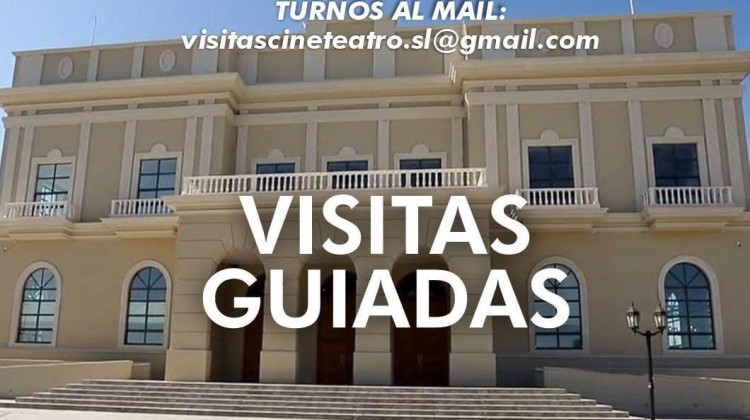 Visitas al Cine Teatro San Luis