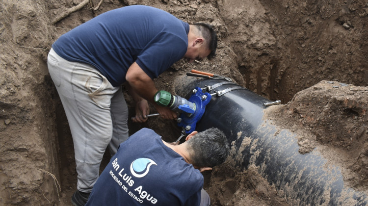 Finalizaron las tareas de reparación del acueducto Río Grande – La Florida