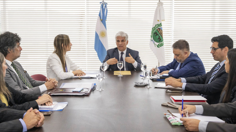 El Gobernador se reunió con distintas áreas de Gobierno