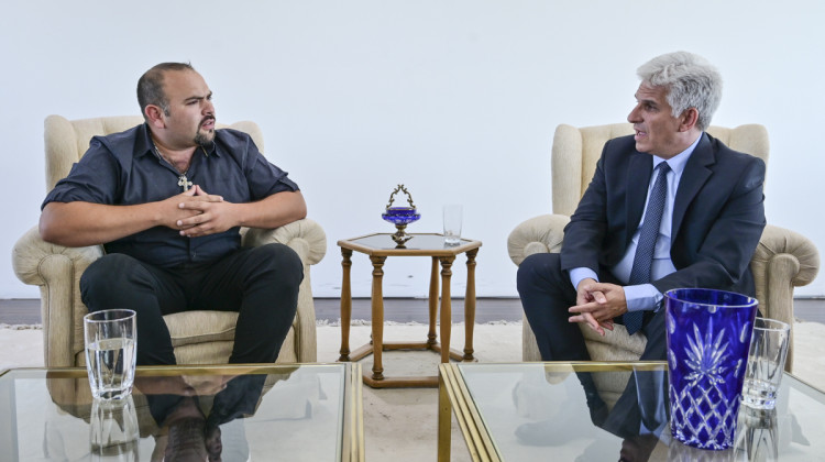 El Gobernador se reunió con el intendente de Luján