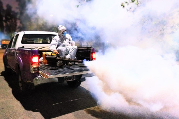 Retiran maquinas fumigadoras contra el dengue que estaban hace varios meses en Córdoba