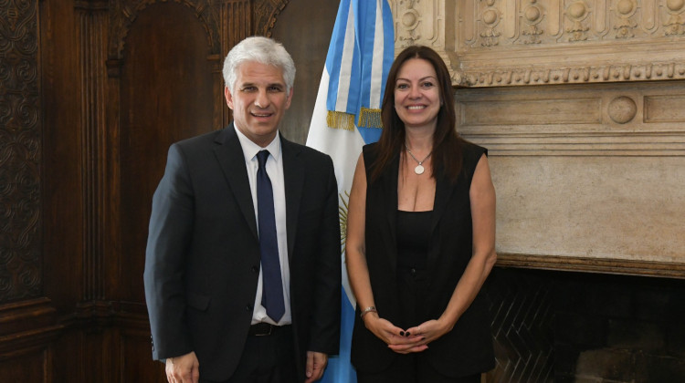 Poggi mantuvo un encuentro con la ministra de Capital Humano de la Nación