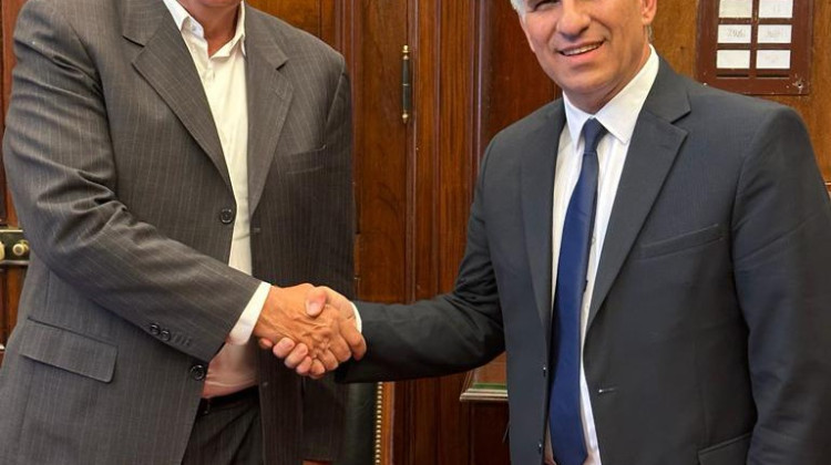 El Gobernador se reunió con el nuevo presidente del Banco de la Nación Argentina