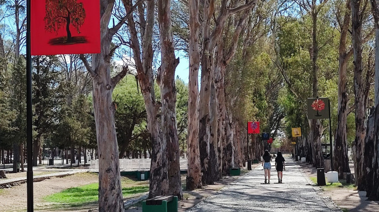 Embellecieron diferentes espacios del Parque de las Naciones