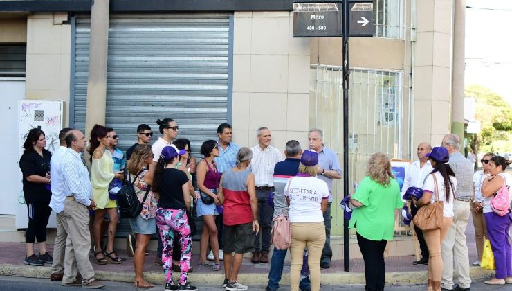 Se realizó la caminata ‘Viviendo la Historia paso a paso’