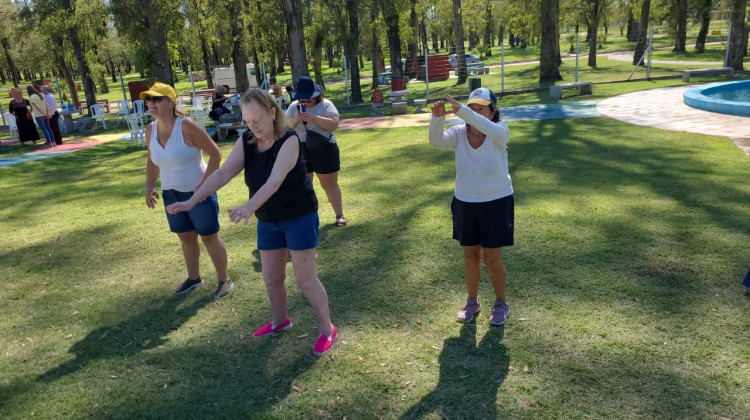 Comenzó ‘Verano Activo’, un ciclo de actividades recreativas para adultos mayores